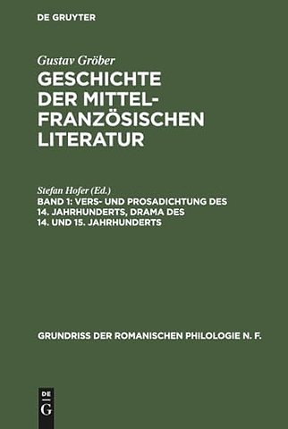 Vers– und Prosadichtung des 14. Jahrhunderts, Drama des 14. und 15. Jahrhunderts