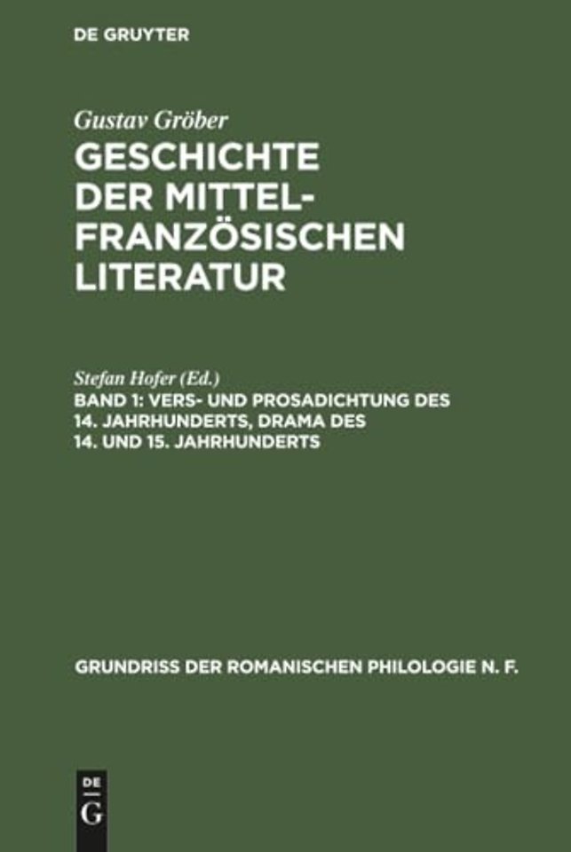 Vers– und Prosadichtung des 14. Jahrhunderts, Drama des 14. und 15. Jahrhunderts