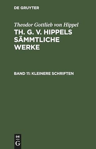 Kleinere Schriften