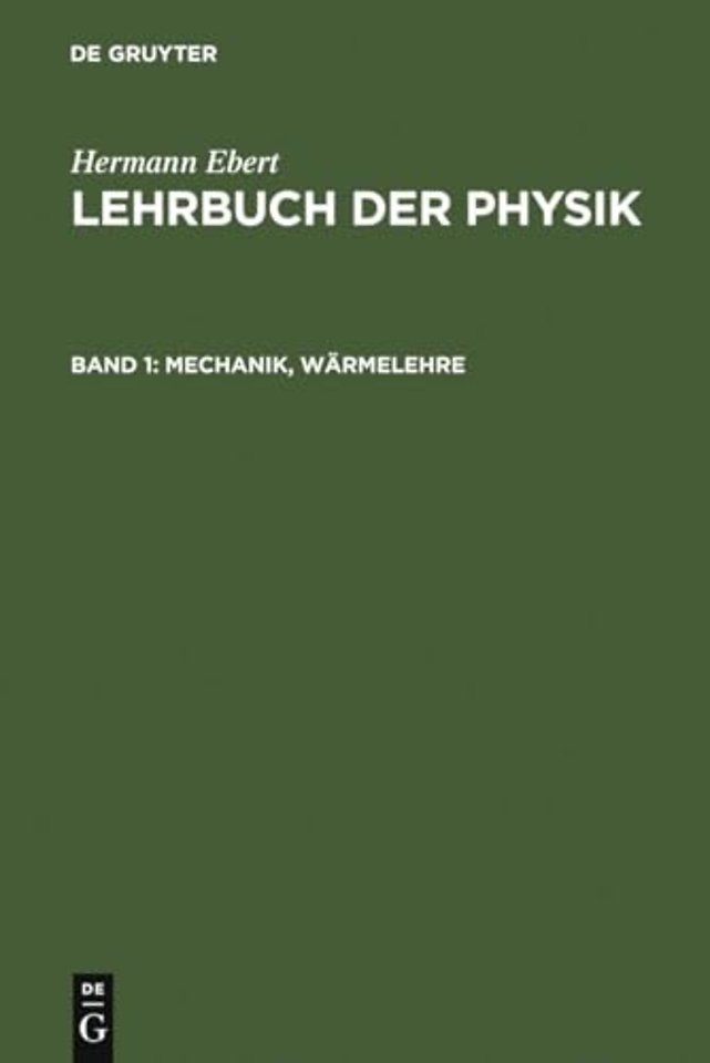 Mechanik, Wärmelehre