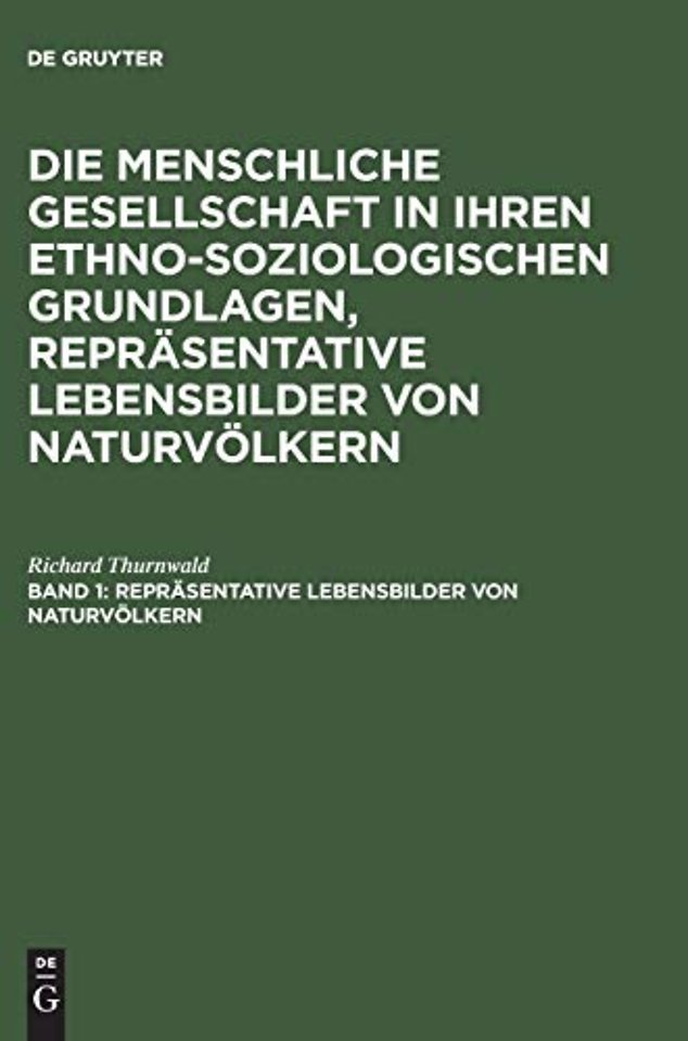 Reprasentative Lebensbilder von Naturvolkern