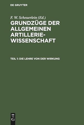 Die Lehre von der Wirkung