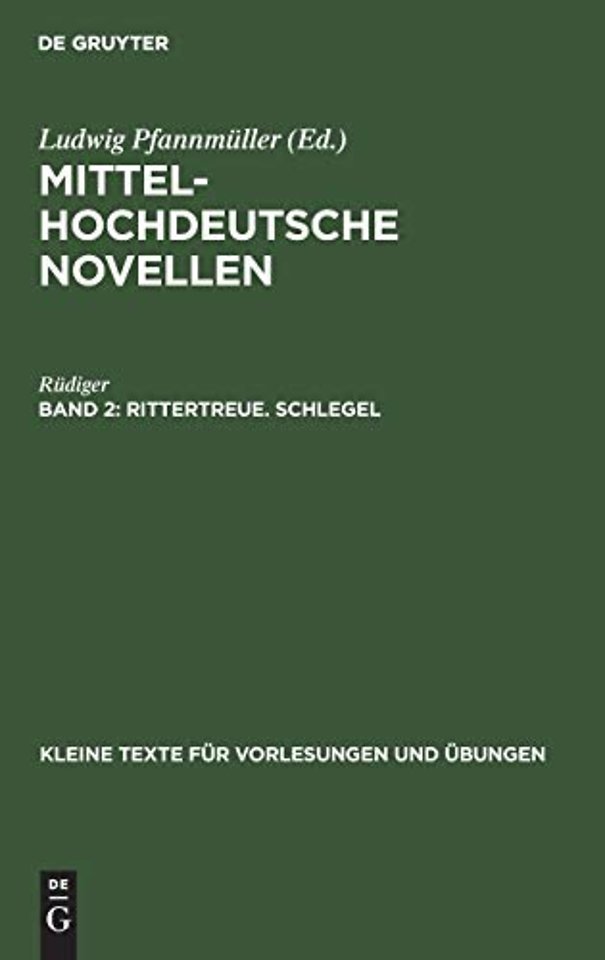 Rittertreue. Schlegel