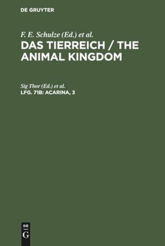 Acarina, 3 – Trombidiidae