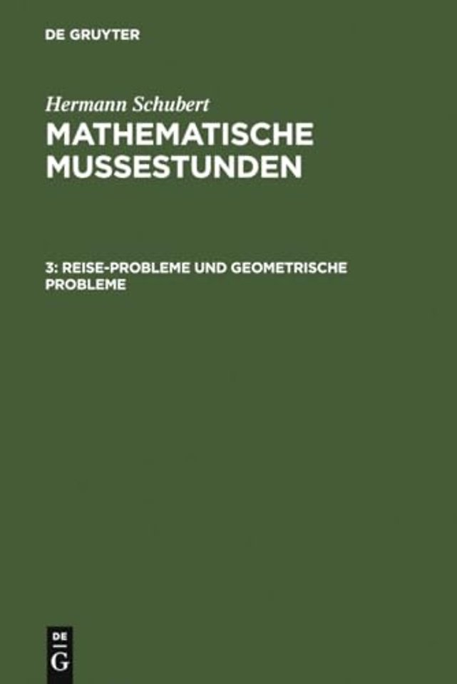Reise–Probleme und geometrische Probleme