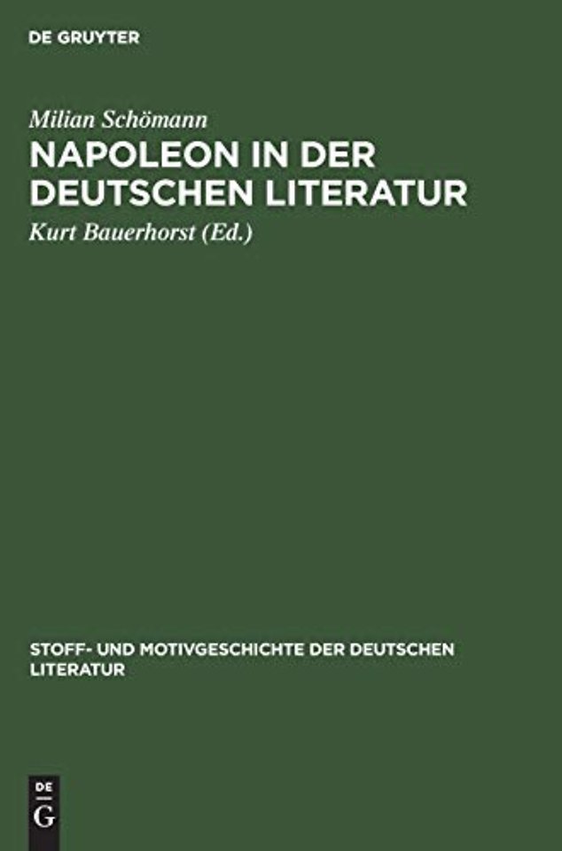 Napoleon in Der Deutschen Literatur