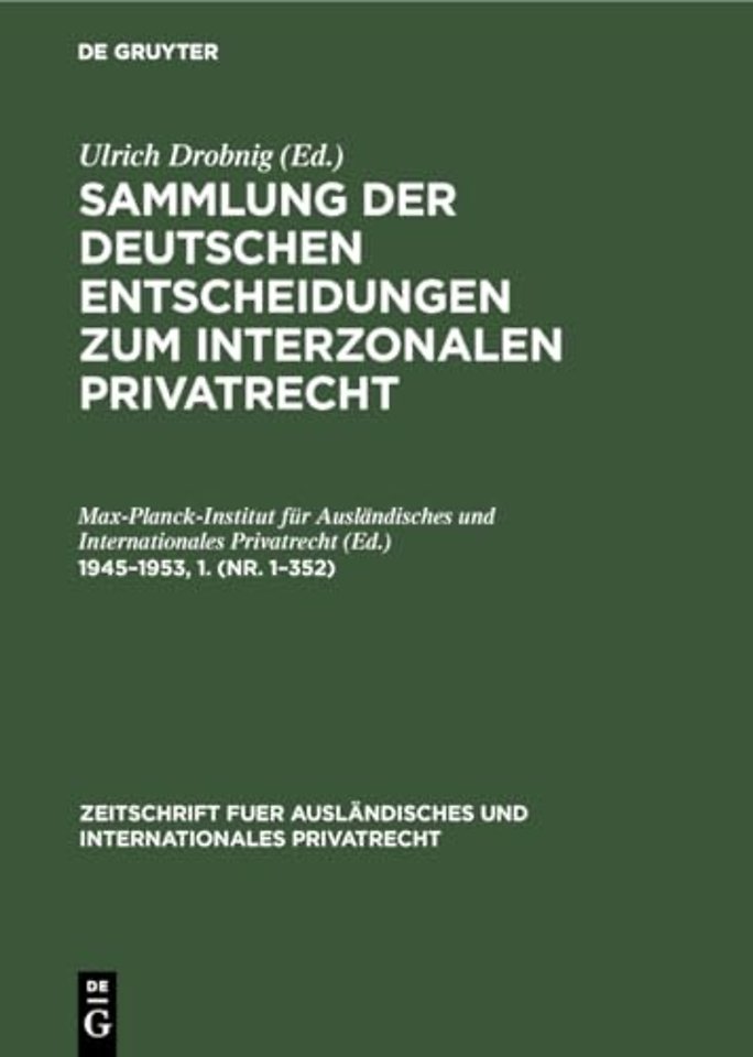 1945-1953,1. (Nr. 1-352)