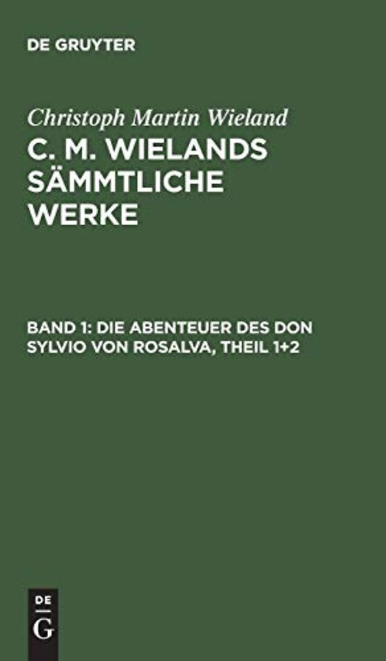 Die Abenteuer des Don Sylvio von Rosalva, Theil 1+2