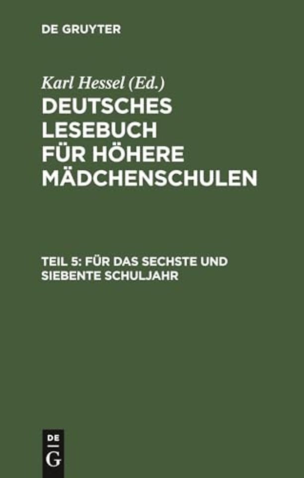 Fur Das Sechste Und Siebente Schuljahr