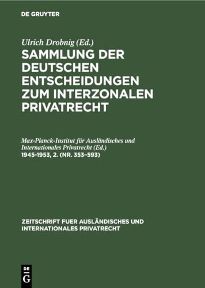 1945-1953, 2. (Nr. 353-593)