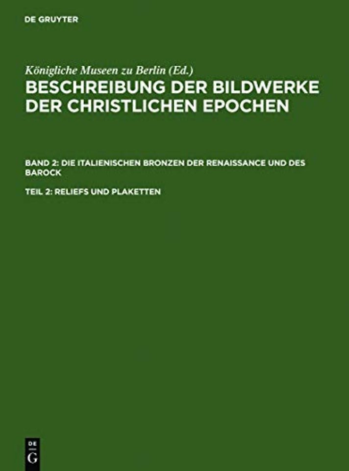 Reliefs und Plaketten