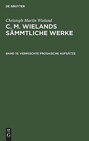 Vermischte prosaische Aufsätze