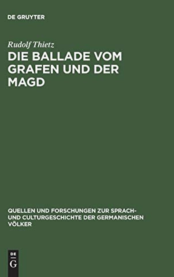 Die Ballade vom Grafen und der Magd