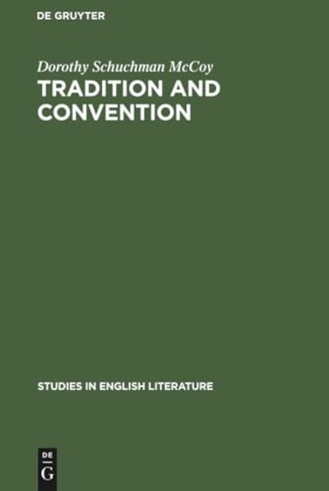 Tradition and convention – A study of periphrasis in English pastoral poetry from 1557–1715