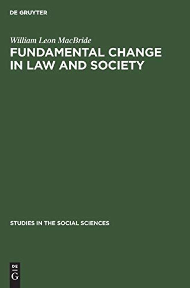 Fundamental change in law and society – Hart and Sartre on revolution