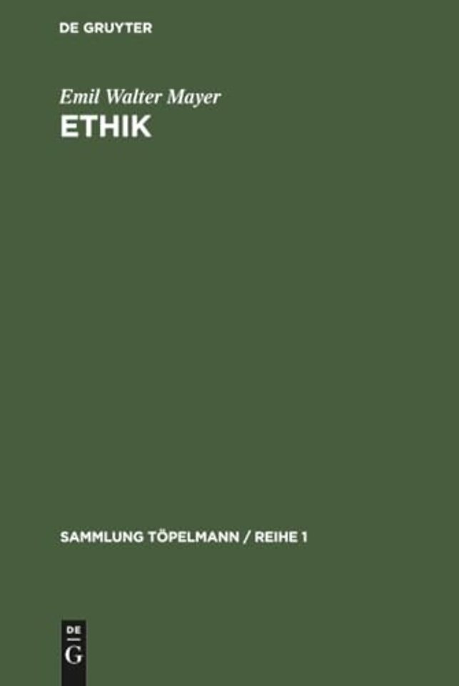 Ethik – Christliche Sittenlehre