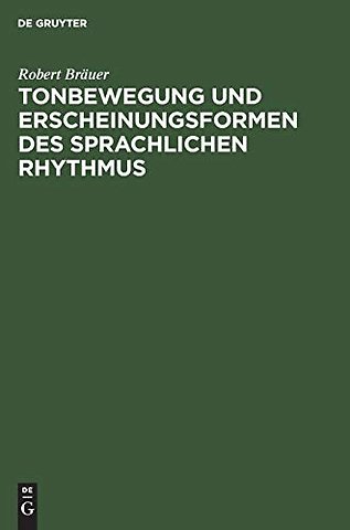 Tonbewegung und Erscheinungsformen des sprachlic – Profile des deutschen Blankverses