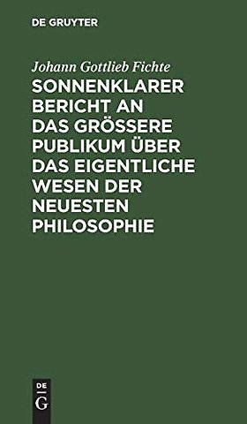 Sonnenklarer Bericht an das gröβere Publikum übe – Ein Versuch, die Leser zum Verstehen zu zwingen