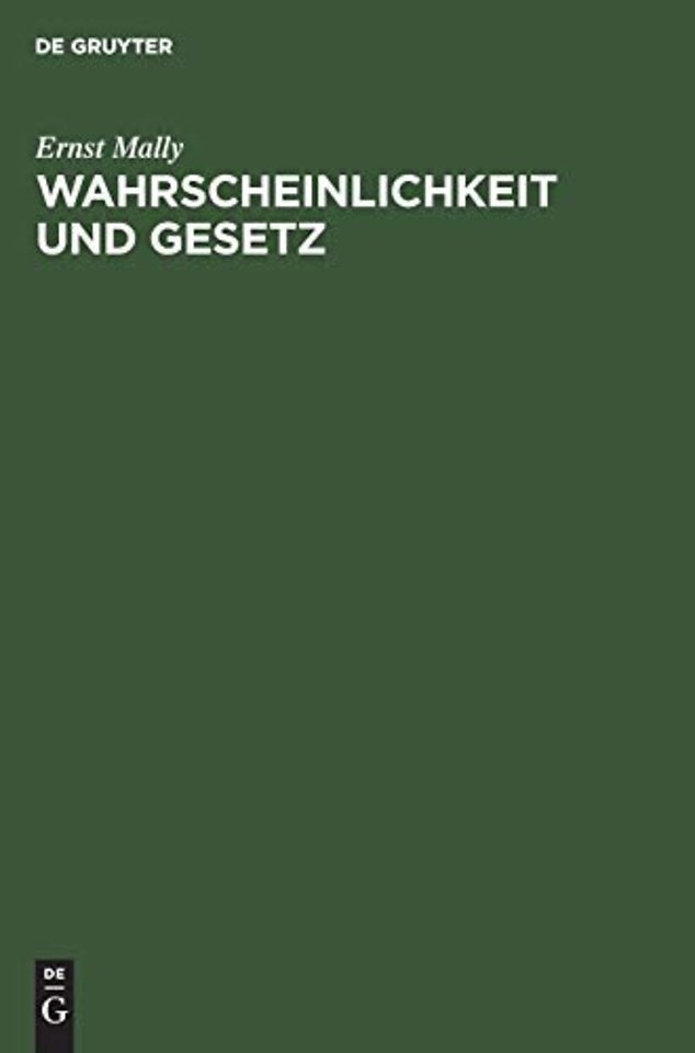 Wahrscheinlichkeit Und Gesetz