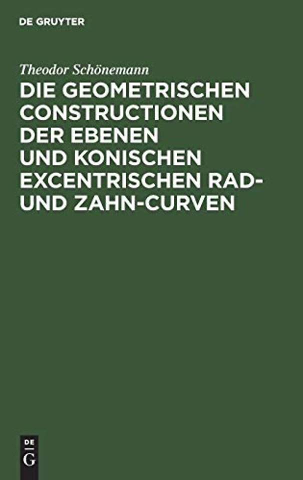 Die geometrischen Constructionen der ebenen und – Für den Selbstunterricht