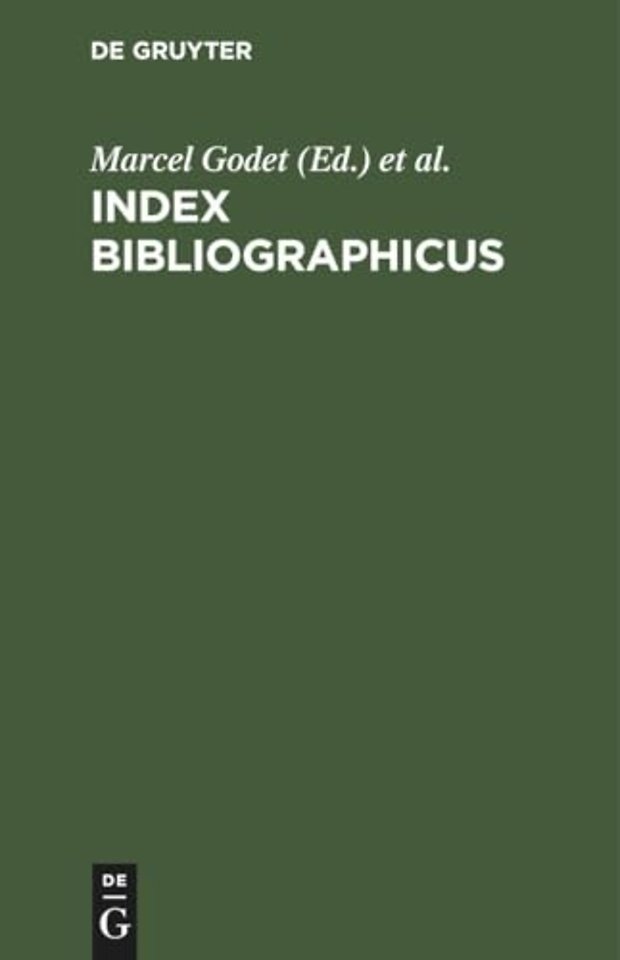 Index bibliographicus