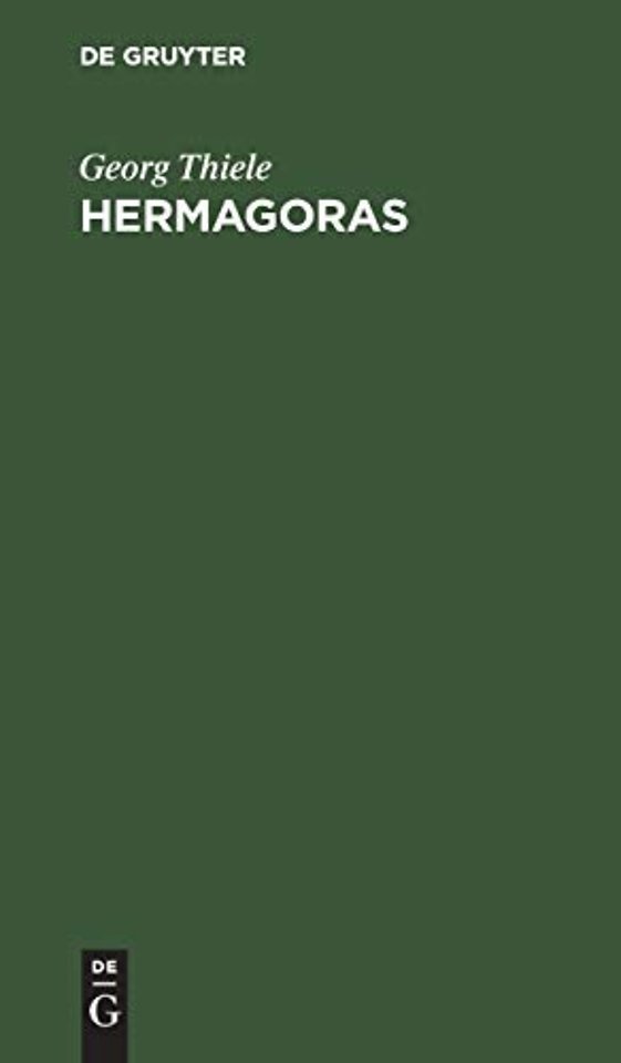 Hermagoras – Ein Beitrag zur Geschichte der Rhetorik