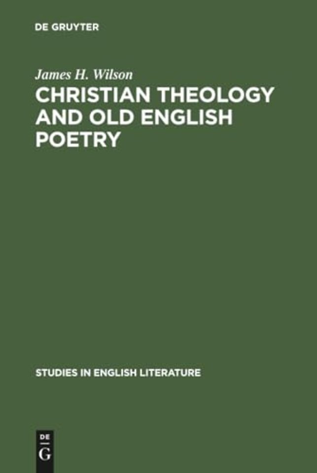 Christian theology and old English poetry