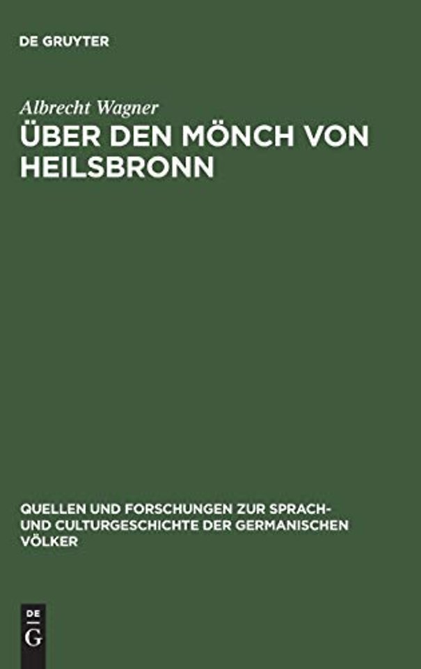 Uber den Monch von Heilsbronn