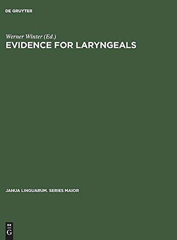 Evidence for laryngeals