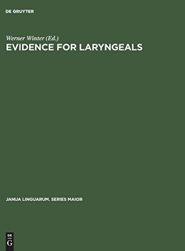 Evidence for laryngeals