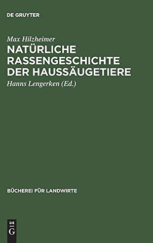 Natürliche Rassengeschichte der Haussäugetiere