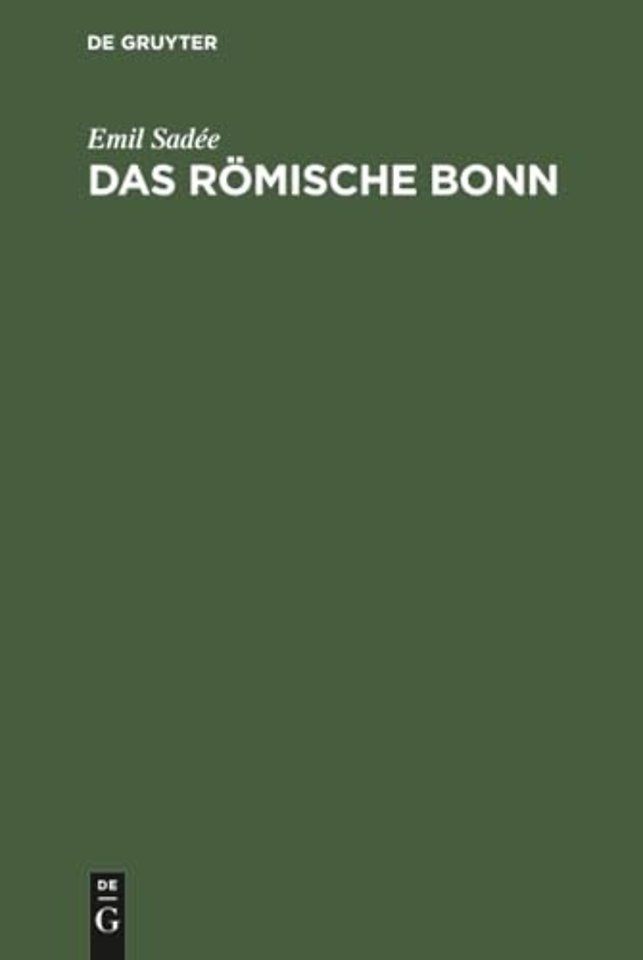 Das römische Bonn