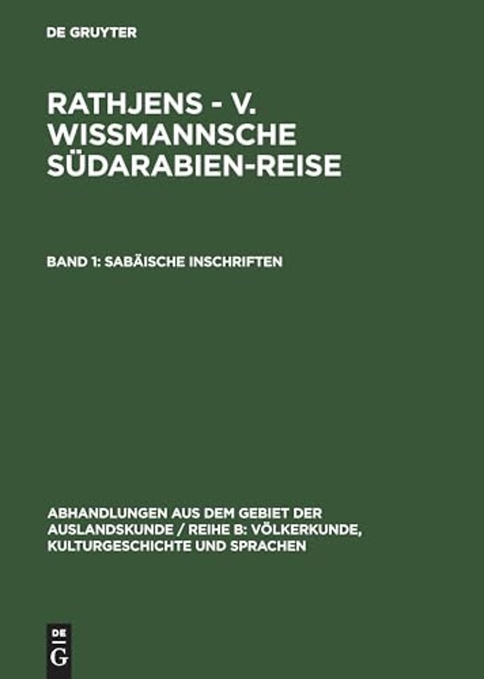 Sabaische Inschriften