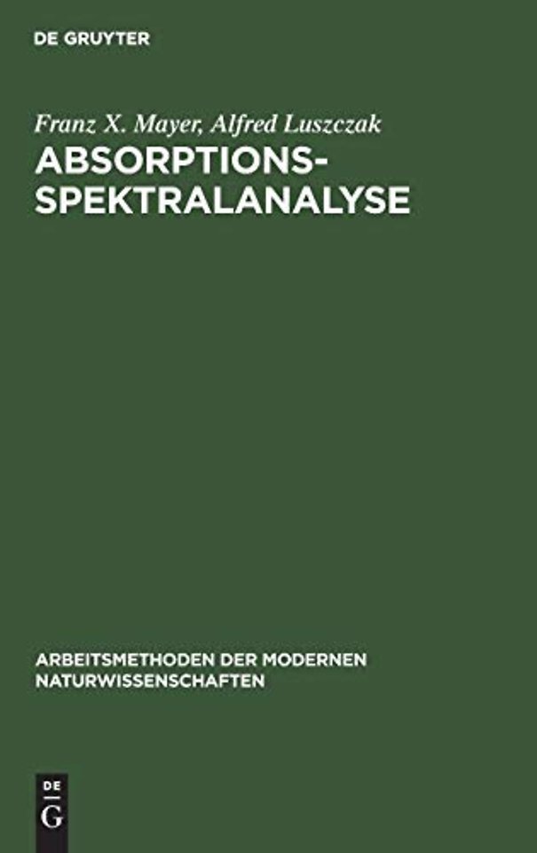 Absorptions–Spektralanalyse