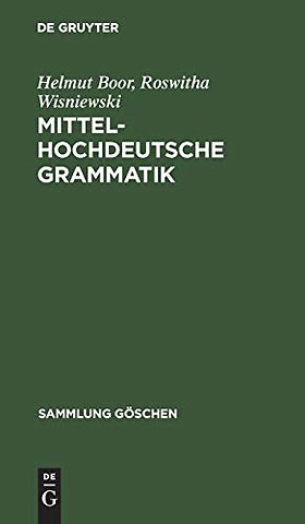 Mittelhochdeutsche Grammatik