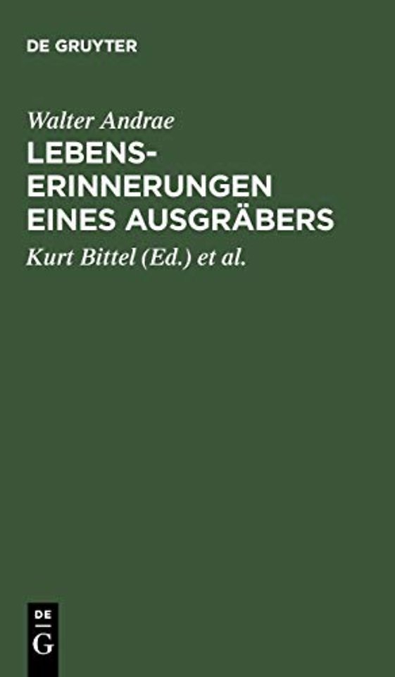 Lebenserinnerungen eines Ausgräbers