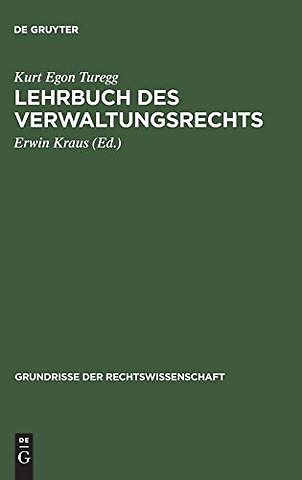 Lehrbuch des Verwaltungsrechts