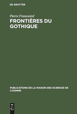 Frontières du gothique