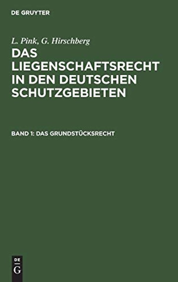 Das Grundstucksrecht