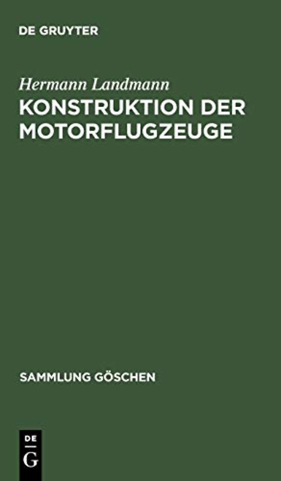 Konstruktion der Motorflugzeuge