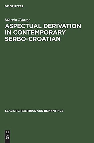 Aspectual derivation in contemporary Serbo–Croatian