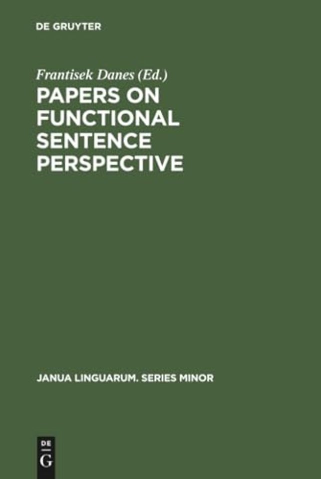 Papers on functional sentence perspective