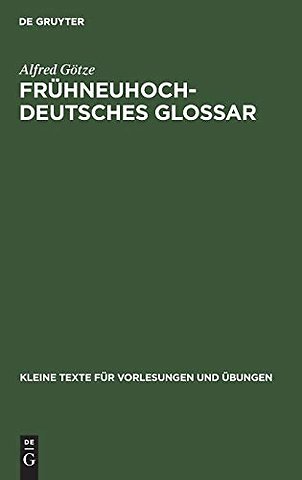 Frühneuhochdeutsches Glossar