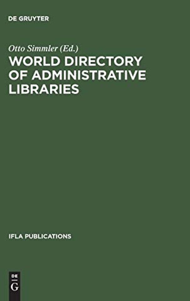 World directory of administrative libraries