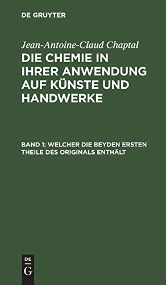 Welcher die beyden ersten Theile des Originals enthält