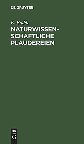 Naturwissenschaftliche Plaudereien