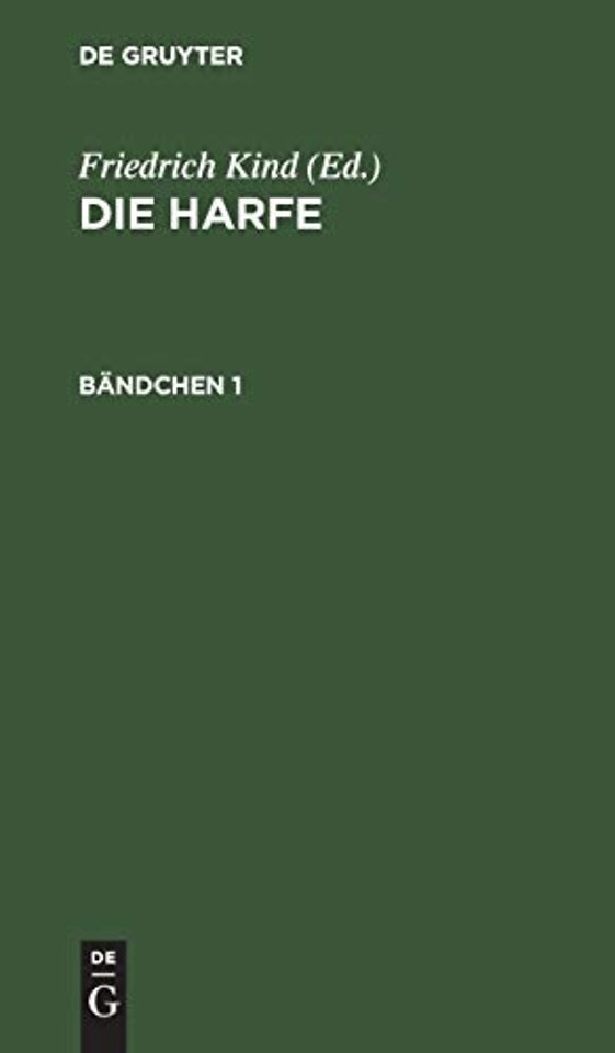 Die Harfe. Bändchen 1