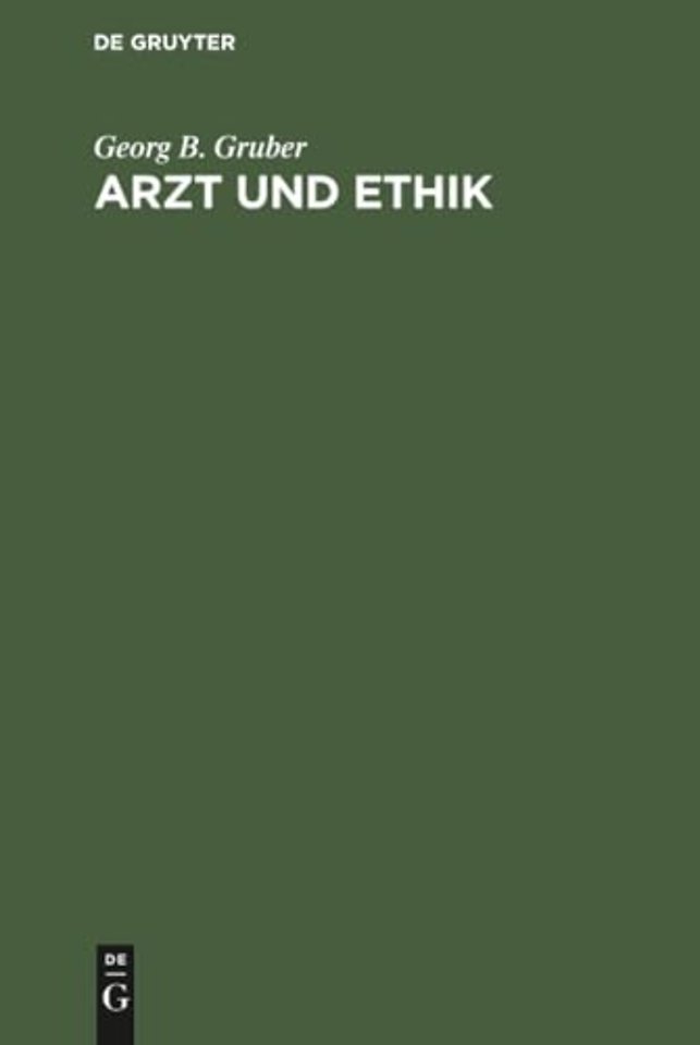 Arzt und Ethik
