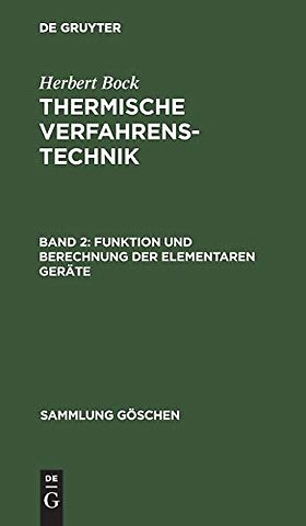 Funktion und Berechnung der elementaren Geräte