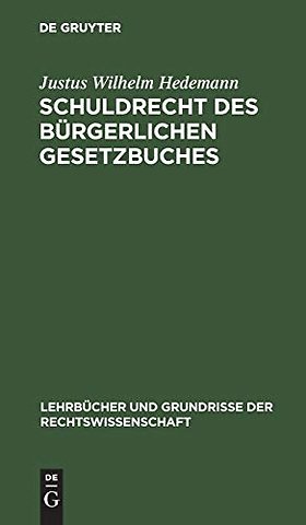Schuldrecht des Bürgerlichen Gesetzbuches